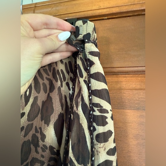Coldwater Creek Leopard Print Skirt Lined 🐆 - Picture 2 of 5